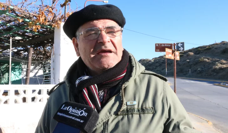 Oscar Poltronieri estuvo en Caleta Olivia: heroico soldado de Malvinas y un alma solidaria eterna