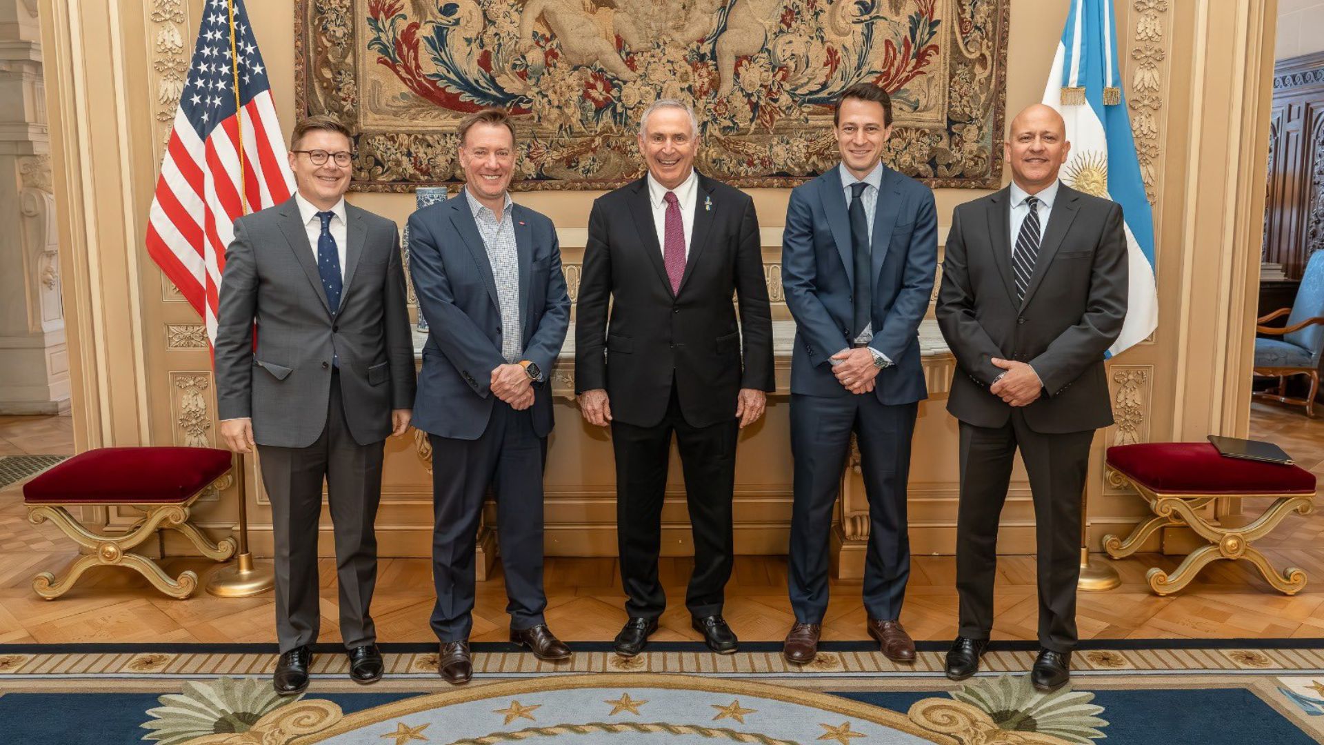 El embajador de Estados Unidos, Marc Stanley, celebró el acuerdo entre Dow Argentina y CGC