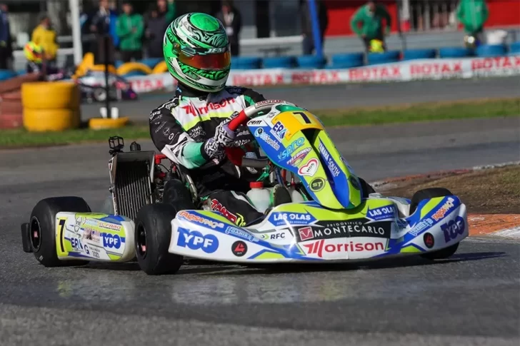 Thiago Díaz avanza firme en dos  campeonatos nacionales de karting