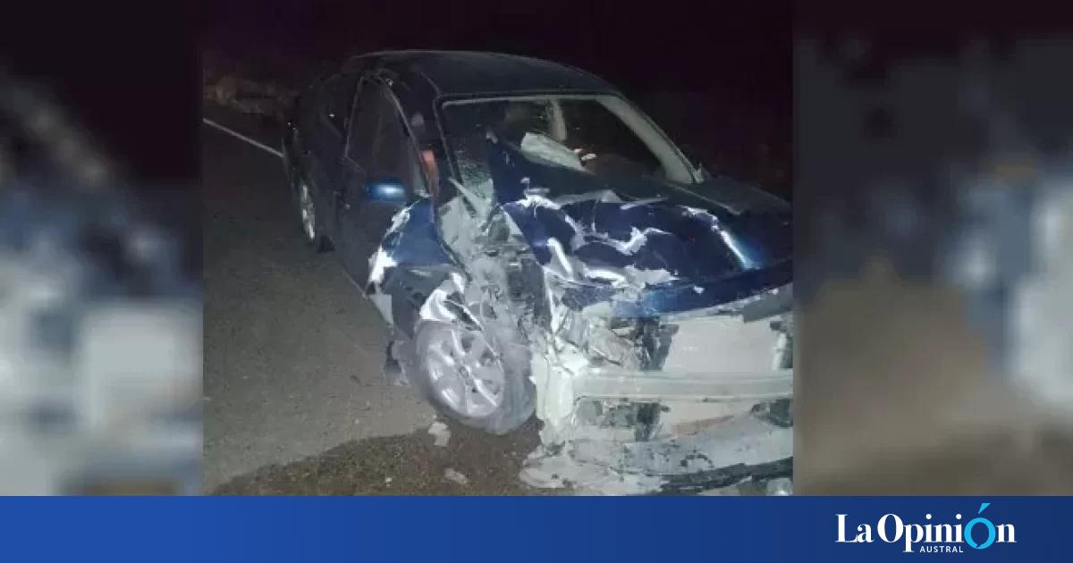 Una familia santacruceña chocó de frente contra otro auto en Ruta 3 dos personas fueron