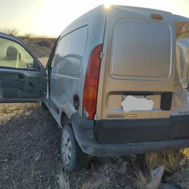 Volanteó hacia la banquina para evitar chocar contra una tropilla de guanacos en la ruta