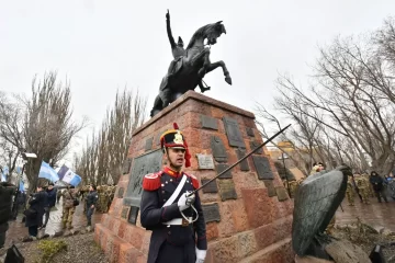 Así recordaron al General San Martín en Río Gallegos a 173 años de su muerte