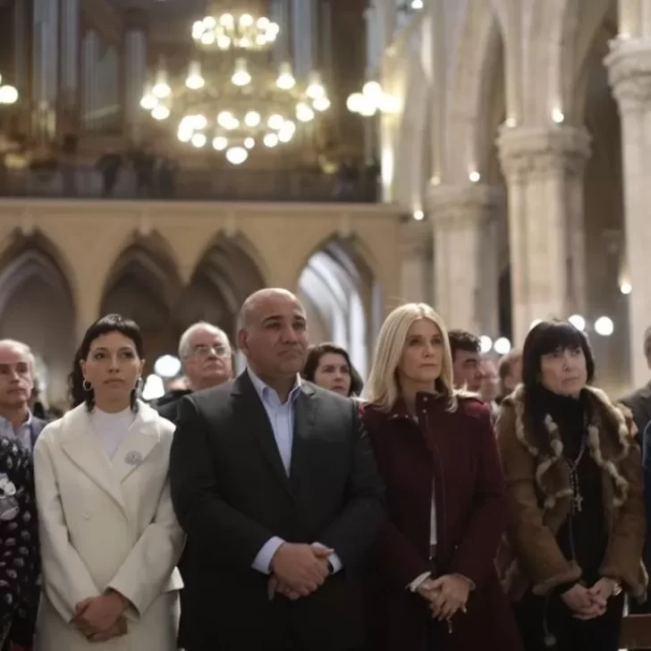 La hermana de Cristina Fernández de Kirchner participó junto a Alberto Fernández en la misa por la paz en la Basílica de Luján