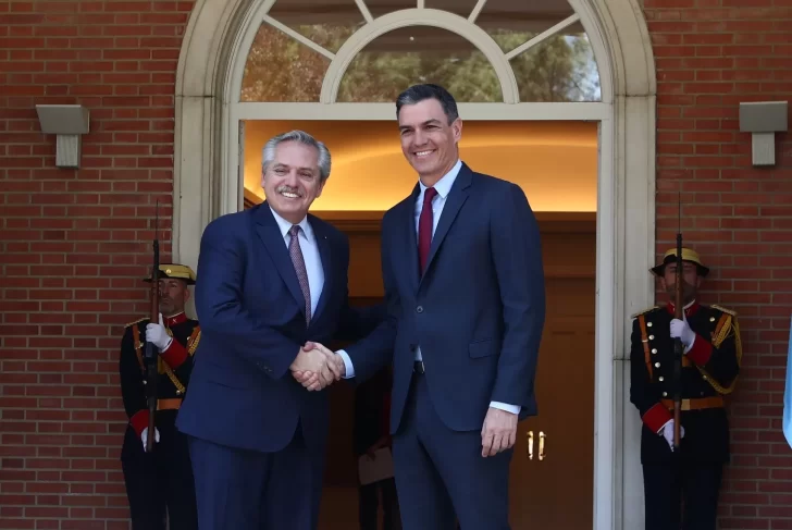 Alberto Fernández se reunió con su par español Pedro Sánchez con foco en energía, comercio e inversiones