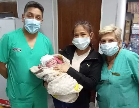 ¡Bienvenido Alexis!: el primer bebé de 2023 en Las Heras