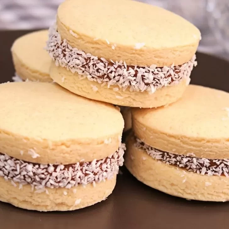 Receta simple y económica para acompañar el mate con alfajores de maicena