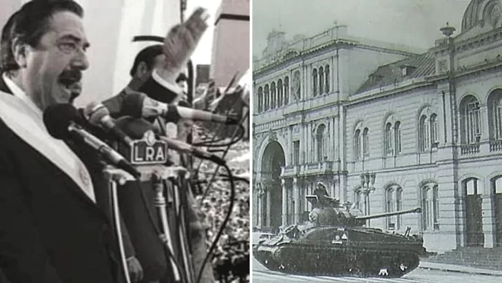 Del Golpe Militar a los 40 años de Democracia, como nunca se contó: crónica de noticias anunciadas