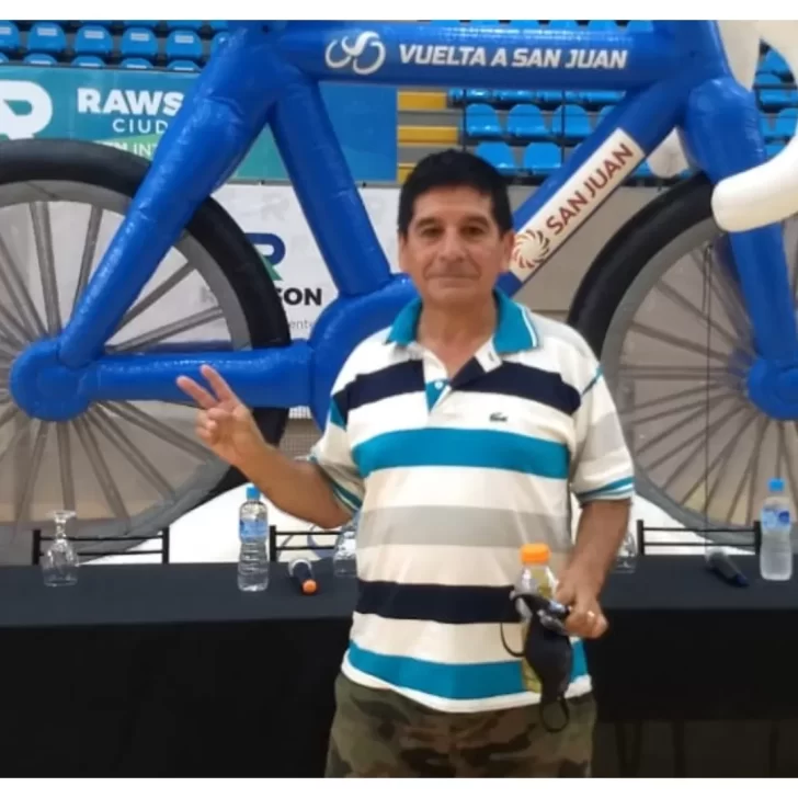Antonio “Toni” Quiroga, el ciclista santacruceño de 63 años que corre en la Vuelta Master de San Juan