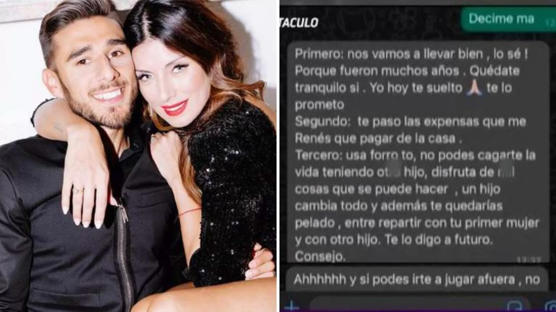 Se filtraron los chats entre Toto Salvio y Magalí Aravena previos a la polémica