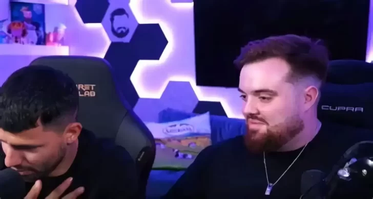 El Kun Agüero sufrió una arritmia en vivo en un stream con Ibai Llanos: “¿Te llevo al médico?”