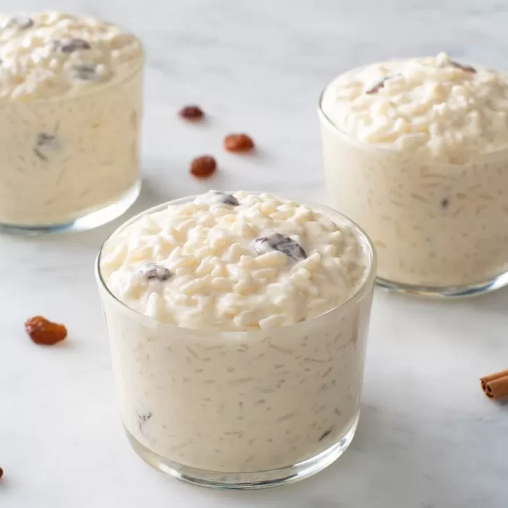 Receta de arroz con leche: el postre más sano para los niños