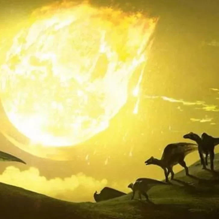Hallan el primer fósil de dinosaurio que podría haber muerto por el asteroide que los extinguió Hallan el primer fósil de dinosaurio que podría haber muerto por el asteroide que los extinguió