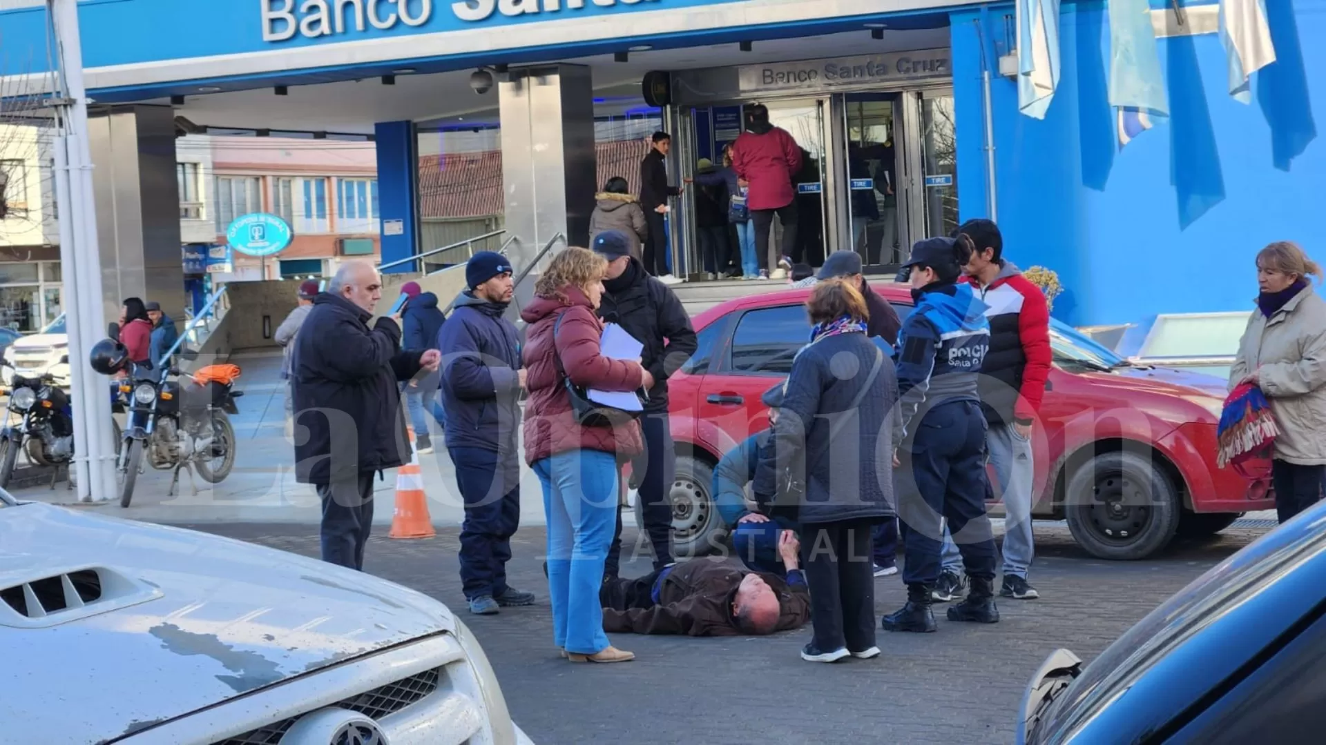 Atropellaron a un adulto mayor en pleno centro de Río Gallegos