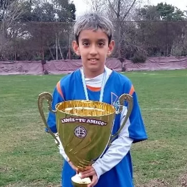 Benicio Vargas salió campeón con la C.A.I de Comodoro en Buenos Aires