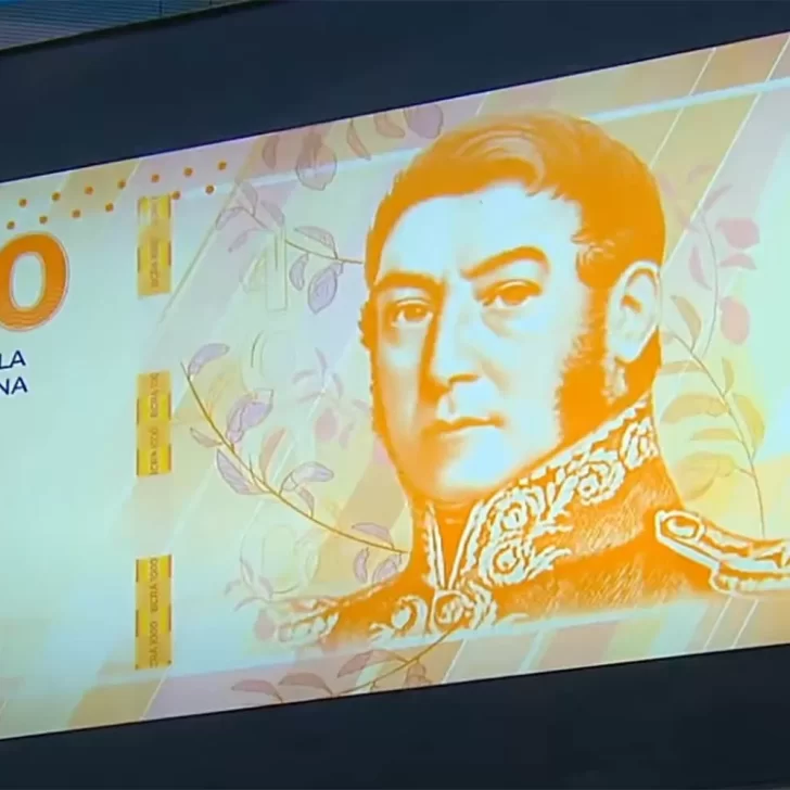 El billete de $1.000 de San Martín fue elegido como el mejor de América Latina