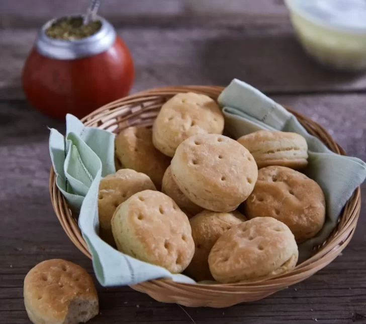 Receta de bizcochitos de grasa para la hora del mate