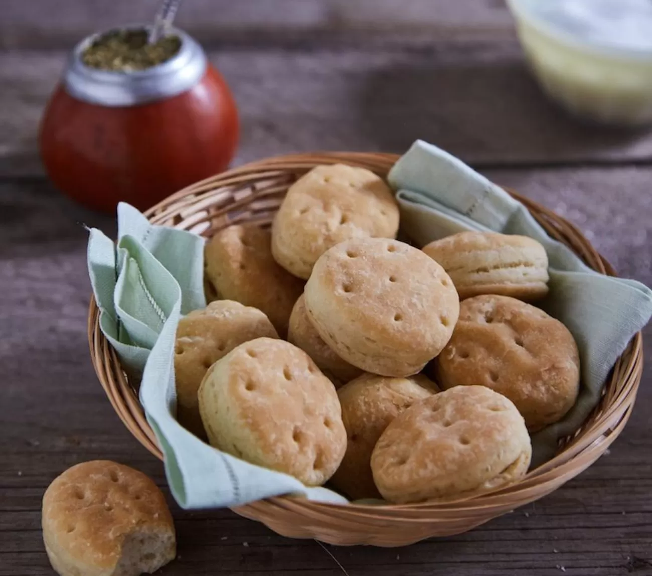Receta de bizcochitos de grasa para la hora del mate