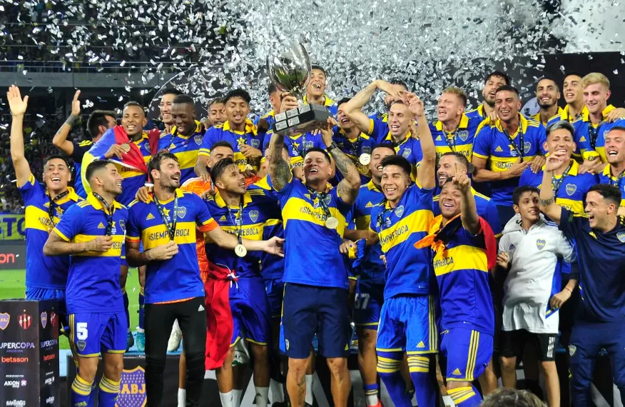 Boca goleó y es el nuevo campeón de la Supercopa Argentina
