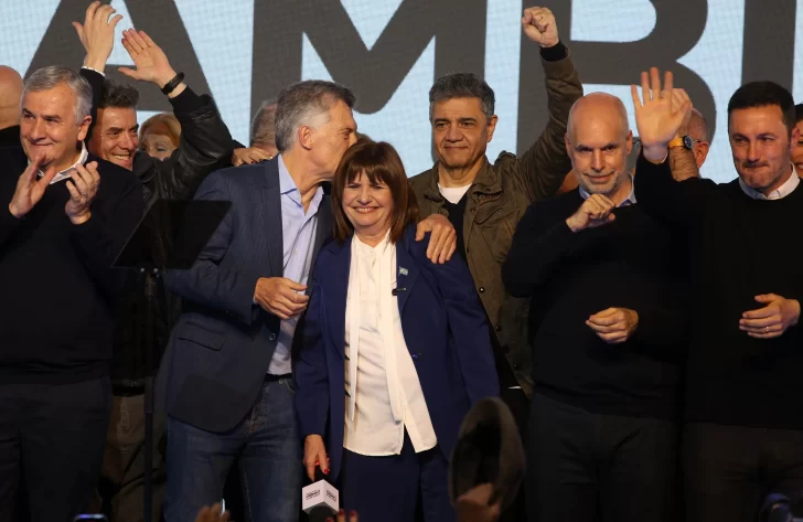 Elecciones 2023. Patricia Bullrich: “Quiero felicitar a Javier Milei por la elección enorme que hizo”
