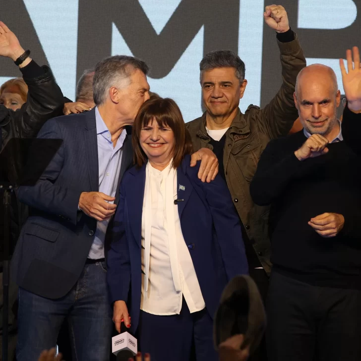 Elecciones 2023. Patricia Bullrich: “Quiero felicitar a Javier Milei por la elección enorme que hizo”