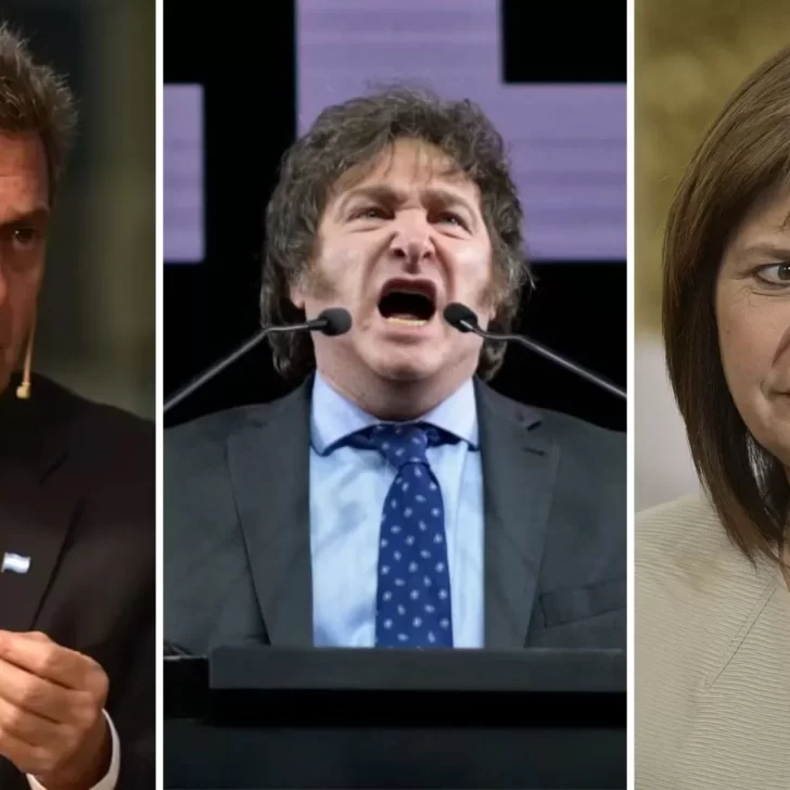 Resultados PASO 2023: Javier Milei 30,27%, Sergio Massa 21,32% y Patricia Bullrich 16,99%