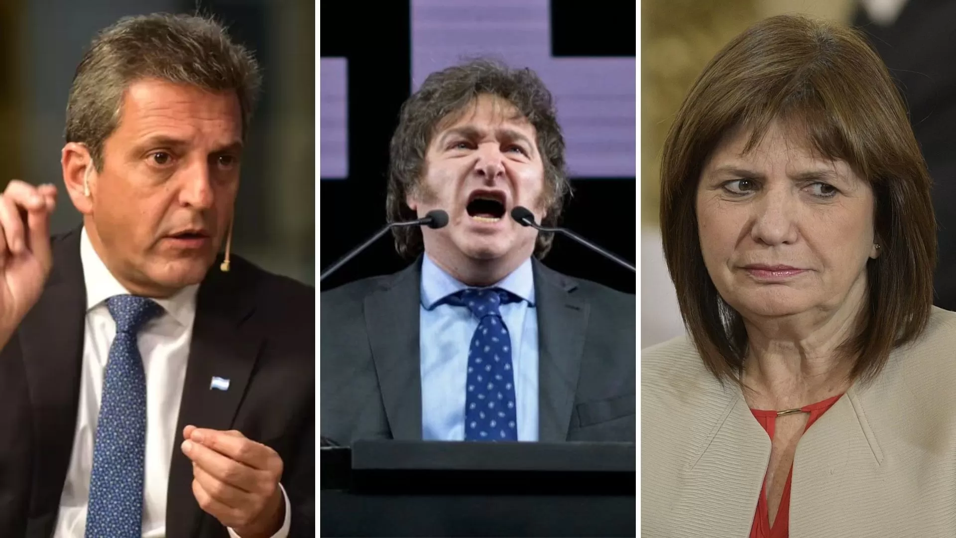 Resultados PASO 2023: Javier Milei 30,27%, Sergio Massa 21,32% y Patricia Bullrich 16,99%