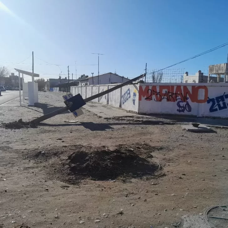 Hasta cuándo sigue el temporal de viento que causó destrozos en Chubut y Santa Cruz