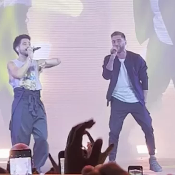 El sorpresivo “crossover” entre Camilo y La Konga: se reunieron y cantaron “El mismo aire” El sorpresivo “crossover” entre Camilo y La Konga: se reunieron y cantaron “El mismo aire”