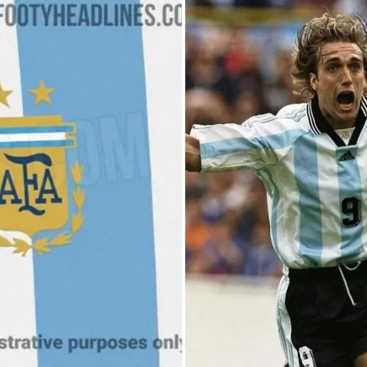 Con guiño a Francia ’98, así es la posible camiseta de Argentina para Qatar 2022