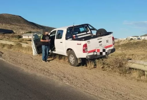 Insólito: venía a trabajar a Santa Cruz en estado de ebriedad, se durmió y despistó
