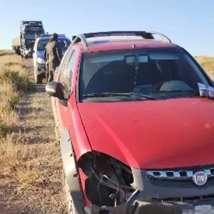 Camionero venía a Santa Cruz, se cruzó de carril y casi provoca una tragedia en la Ruta Nacional N°3