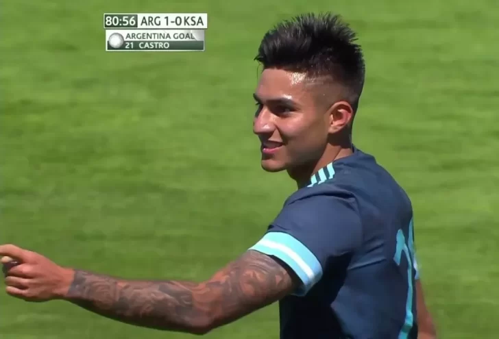 Con gol de Santiago Castro, la Sub-20 de Mascherano ganó en su debut en el torneo de Toulon