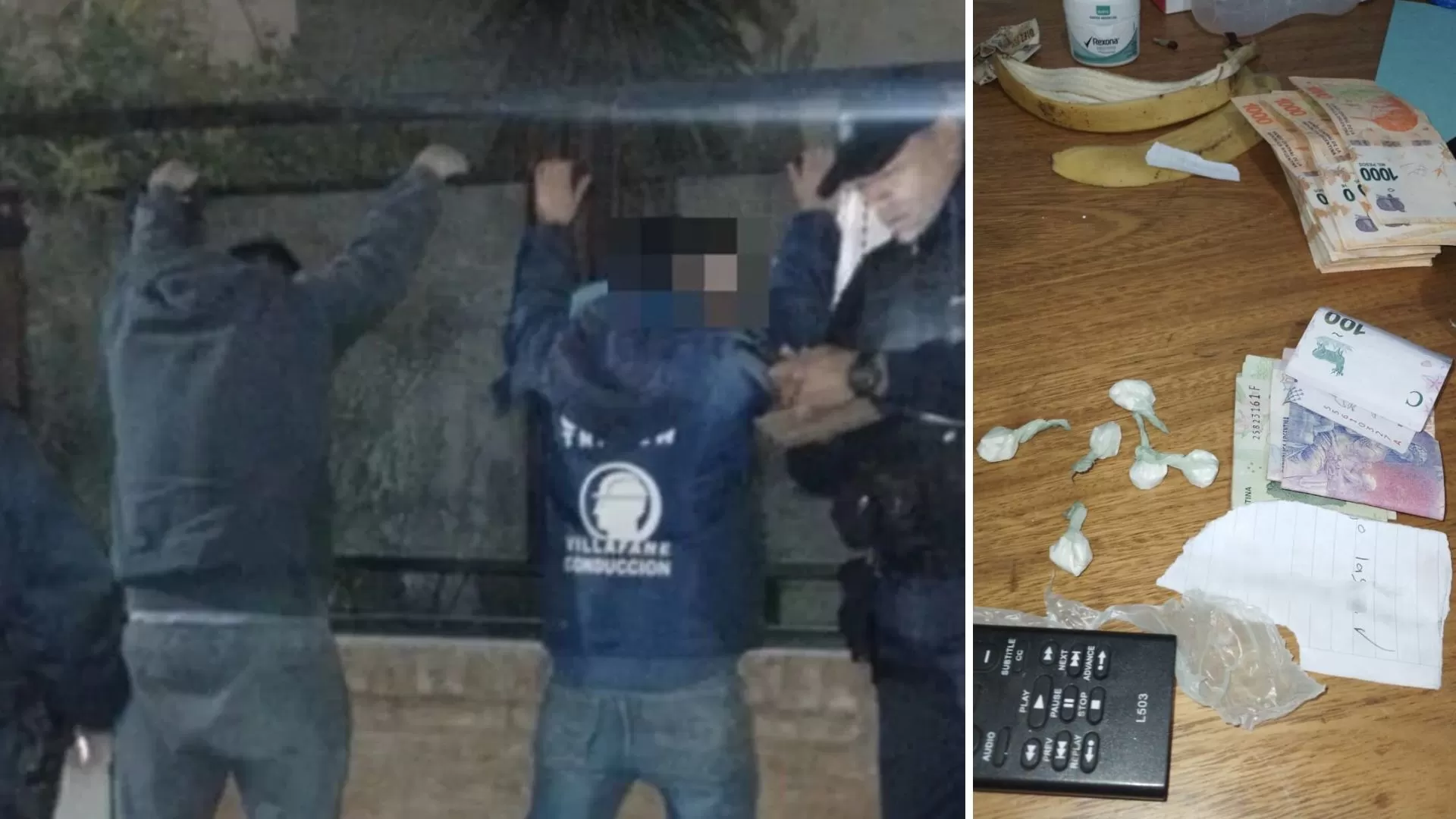 Cayó una familia narco que vendía marihuana y cocaína cerca de un colegio