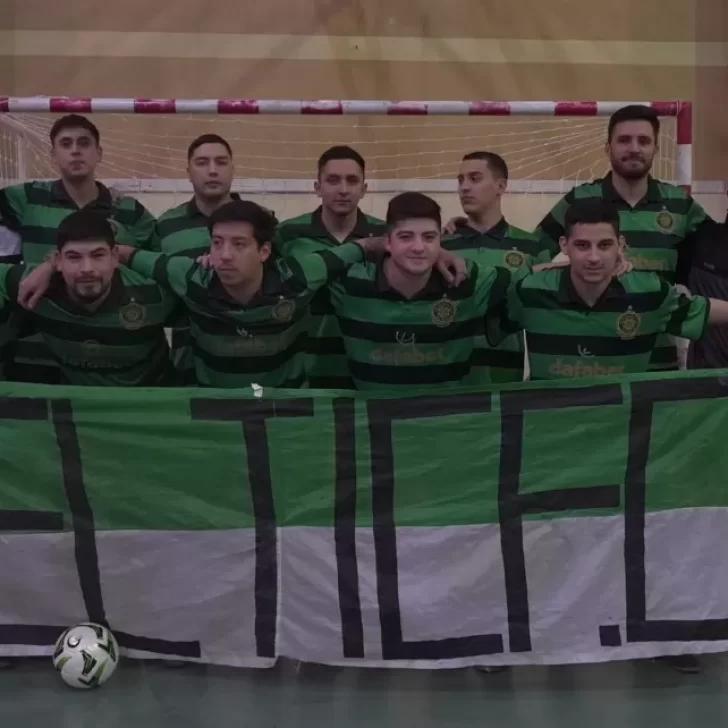 Manda el “Trébol” en la “B”: Celtic superó a 520 FC y quedó como puntero de la segunda categoría del Futsal AFA
