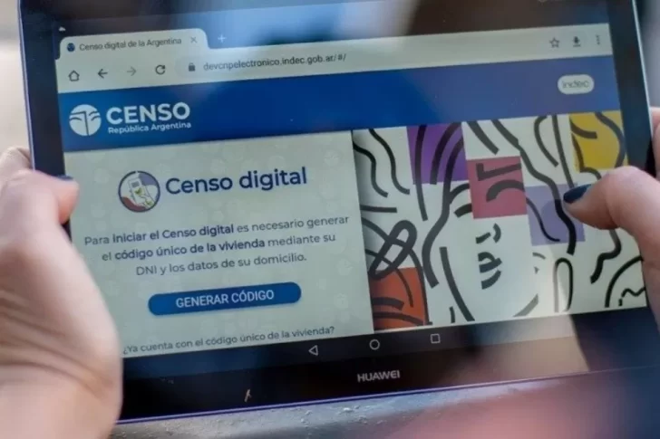 Censo Digital 2022: más 180 mil personas se censaron de manera virtual en Santa Cruz