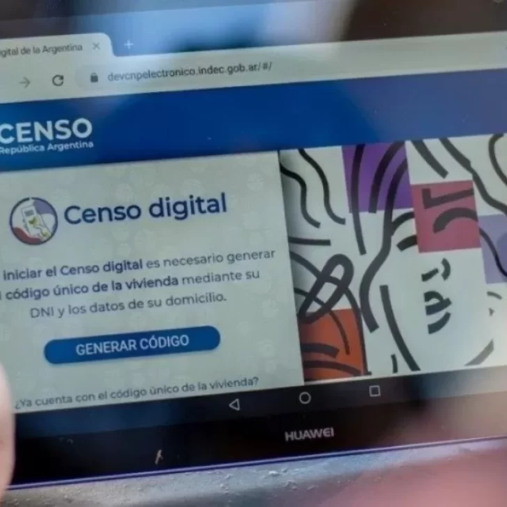 Censo Digital 2022: más 180 mil personas se censaron de manera virtual en Santa Cruz