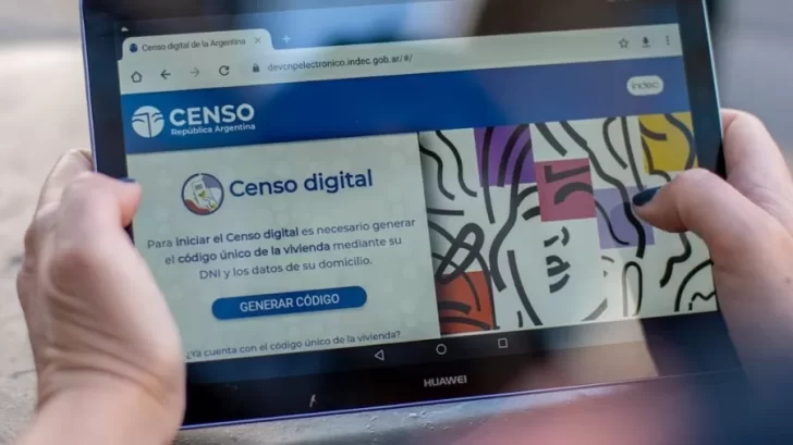 Este miércoles comienza la etapa digital del Censo 2022: todos los detalles