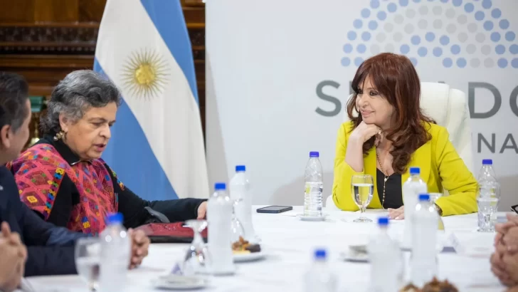 Cristina Kirchner recibió a parlamentarios de México y a la ministra portuguesa Mariana Vieira Da Silva