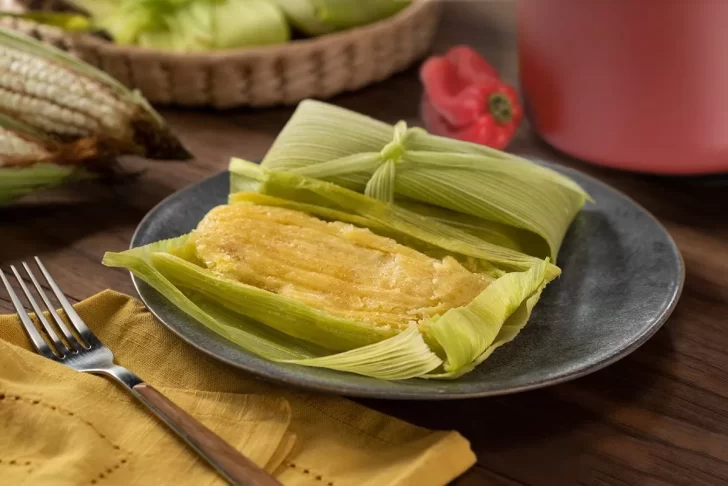 Receta de humita en chala para festejar el Día de la Bandera
