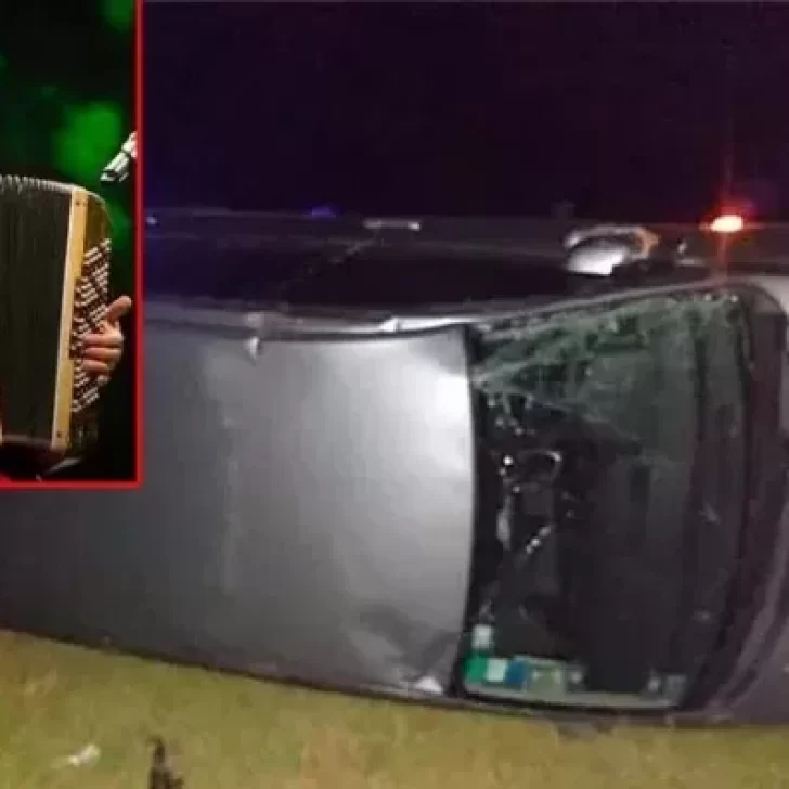 “Chango” Spasiuk sufrió un fuerte accidente en una ruta de Corrientes