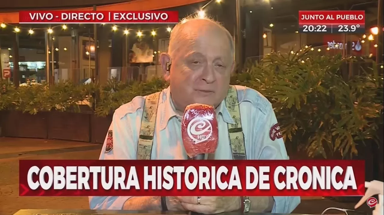 Chiche Gelblung hace historia y viaja a Ucrania para cubrir la guerra con Rusia por Crónica HD Chiche Gelblung hace historia y viaja a Ucrania para cubrir la guerra con Rusia por Crónica HD