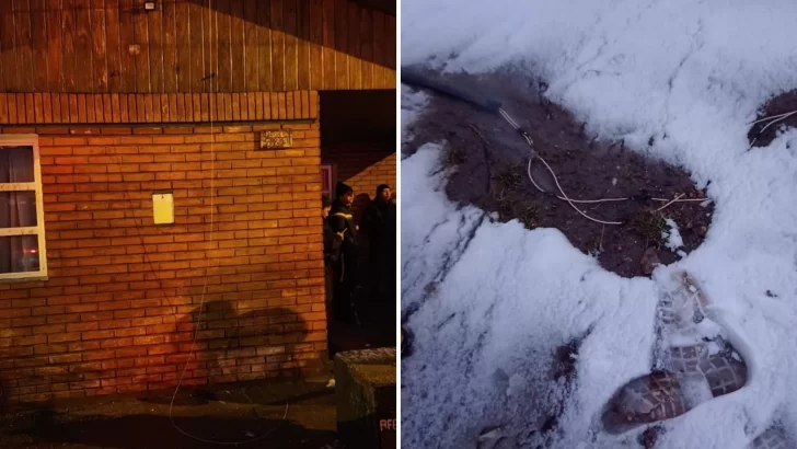 Por la nevada, Bomberos atendió llamados por chispazos y caída de cables en distintos barrios