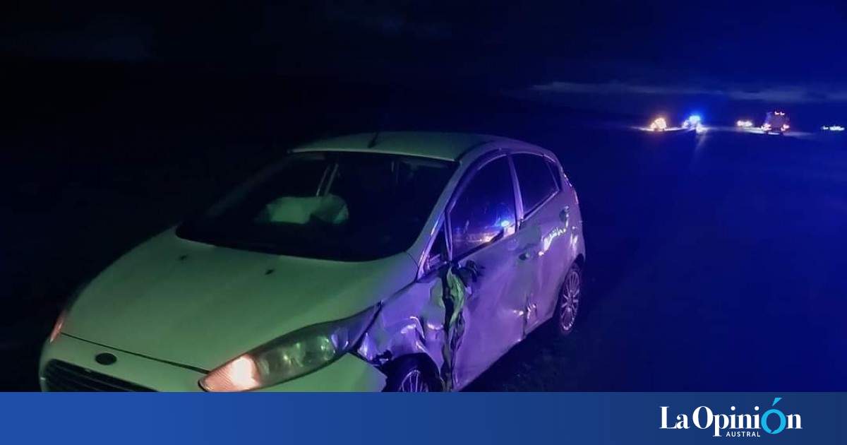 Fuerte choque en la Ruta 43 cerca de Las Heras: graves daños materiales ...