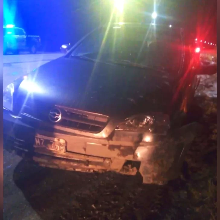 Choque en Río Turbio: dos vehículos colisionaron cerca de Mina 3