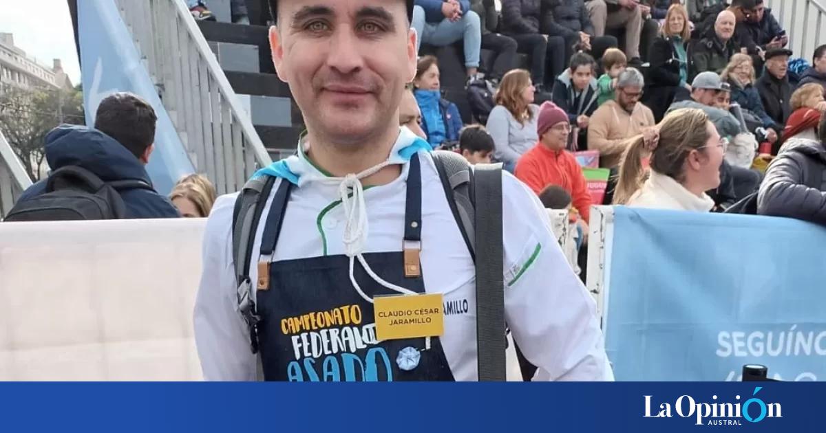 Quién es Claudio Jaramillo, el destacado asador de Chubut que compitió
