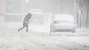 Alerta amarilla por nevadas y vientos fuertes en Santa Cruz para este miércoles 