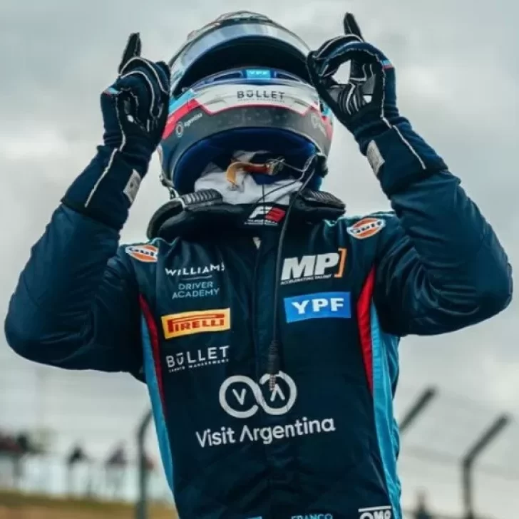 Histórico: el argentino Colapinto ganó el gran premio de Silverstone en la Fórmula 3