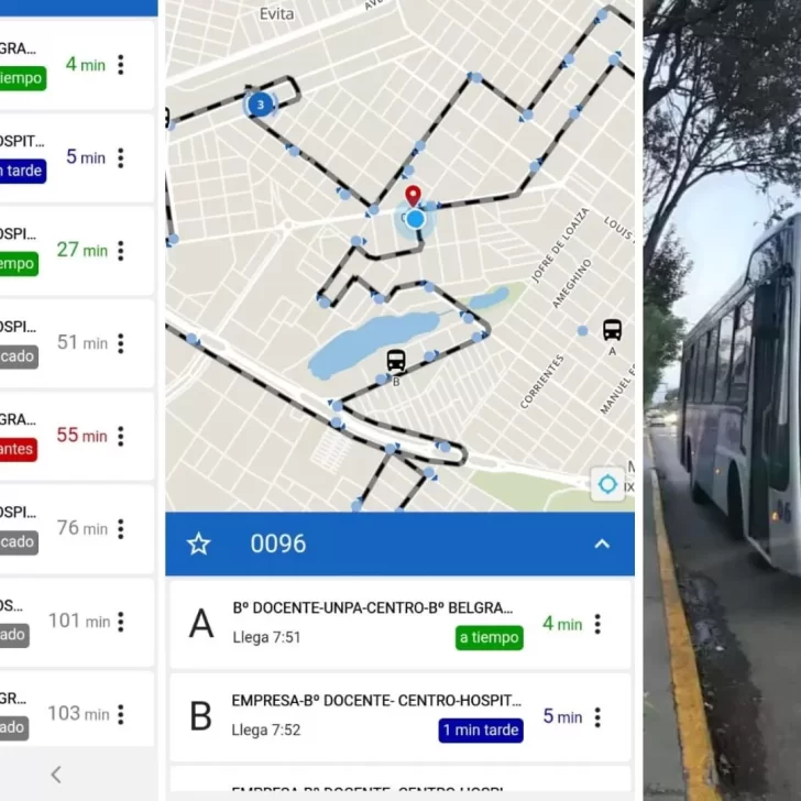 Lanzaron una nueva aplicación para no esperar el colectivo y ver por donde viene en tiempo real