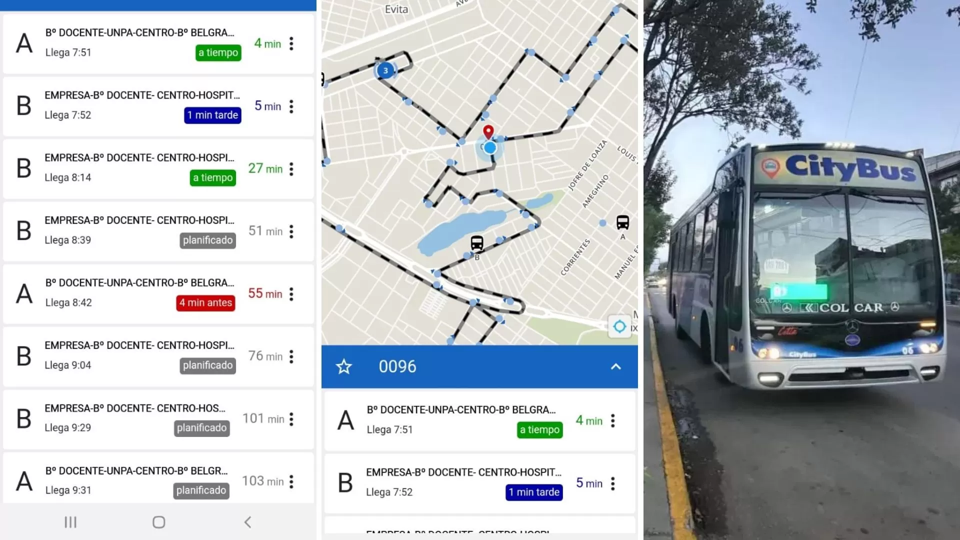 Lanzaron una nueva aplicación para no esperar el colectivo y ver por donde viene en tiempo real