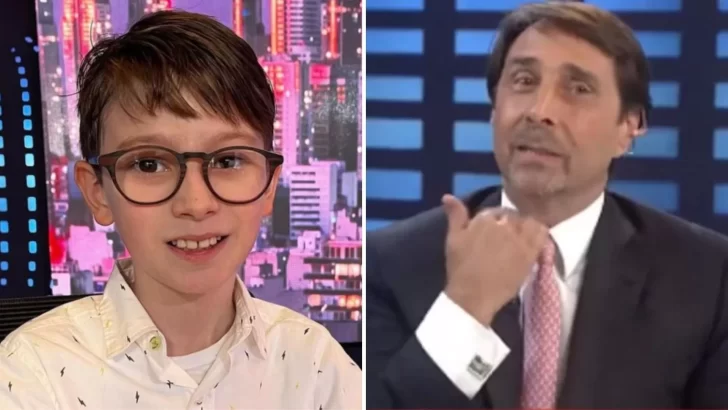 El mensaje de Ian, el nene con autismo tras el polémico chiste de Eduardo Feinmann: “Estaba un poco nervioso…”